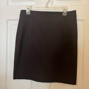 H&M black pencil skirt size 12